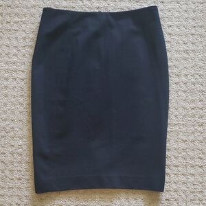 Per Se Classic Black Pencil Skirt
